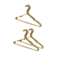 Gold Metal Coat Hangers Strong