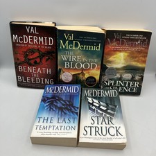Val McDermid Books Bundle X 5 Inc 1 X Hardback Paperback Fiction CT2