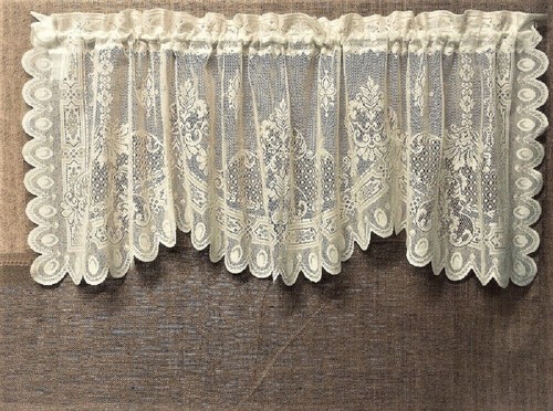 Versaille lace window valance - versaille,