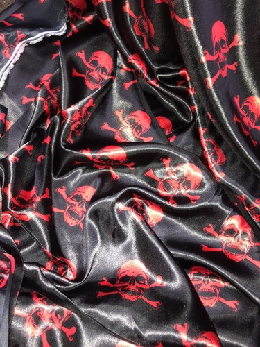 Mtr black red - 1, skull,bones