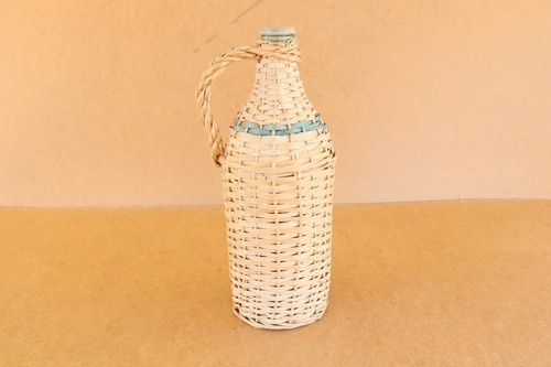 Demijohn vintage bottle - demijohn,