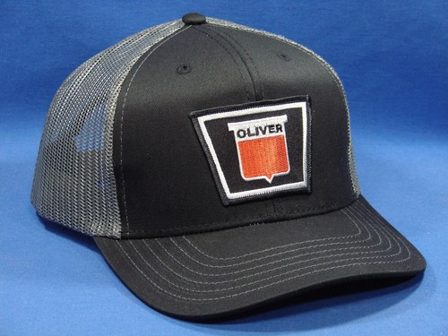 Oliver tractor hat black and - -,