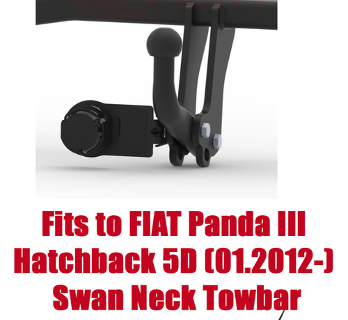 Swan neck tow bar - swan,