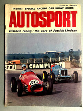 AUTOSPORT MAGAZINE - JANUARY