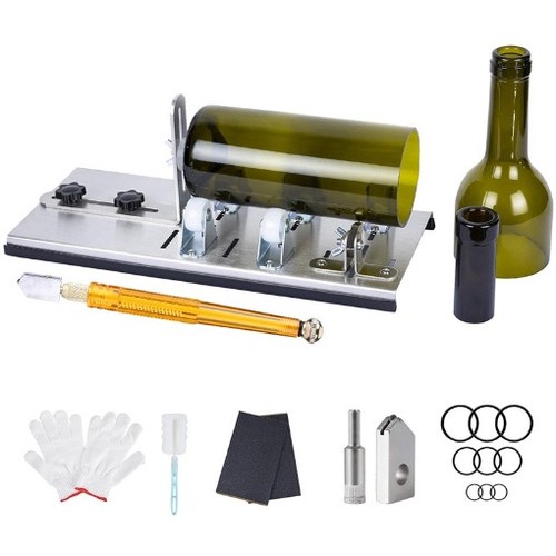 Wheels glass bottle cutter - glass,