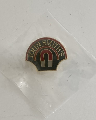 John smith brewery pin badge - john,