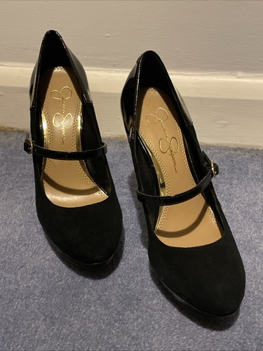 Jessica simpson black suede - black,
