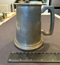 Vintage English Pewter Tankard