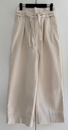 Zara beige ecru cotton - beige/ecru, high