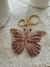PRETTY DIAMANTE BUTTERFLY