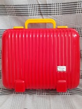 VINTAGE RED & YELLOW GEAR BOX