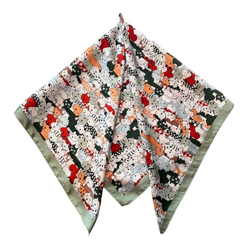 Silky square scarf - silky,