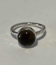 Studio Sterling Silver & Smoky