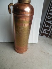 Vintage  Copper & Brass Fire