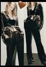 Zara loose fitting velvet