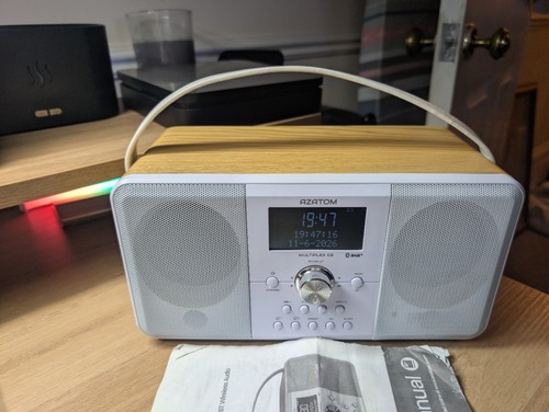 Azatom dab radio clock - azatom,