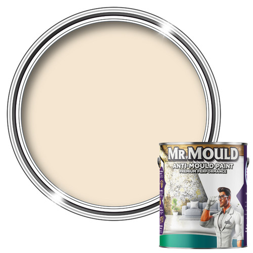Anti mould wall paint magnolia - wall,