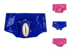 Latex Rubber Brief Anal sheath
