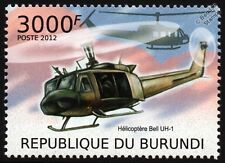 BELL UH-1 Iroquois (Huey) Military / Army Helicopter Aircraft Stamp