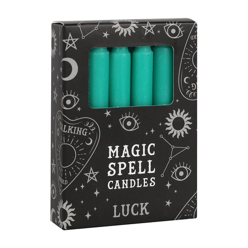 Magic spell candles green luck - magic,