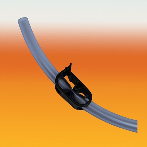Plastic syphon clamp tube - plastic,