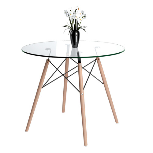 Dining room table tempered - dining,