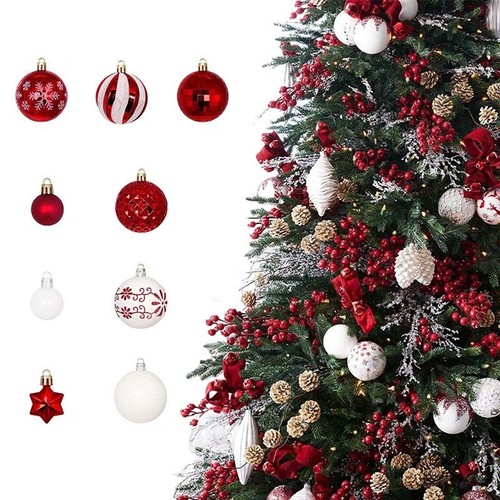 6cm christmas decor baubles - christmas,
