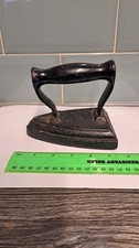Antique J&J Siddons West Bromwich Cast Iron No 6 Sad Flat Iron Loft Clearout