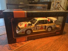 IXO Models 1/18 18RMC161B.22 - Audi Sport Quattro S1 E2 1000 Lakes 1985 #6 Hertz