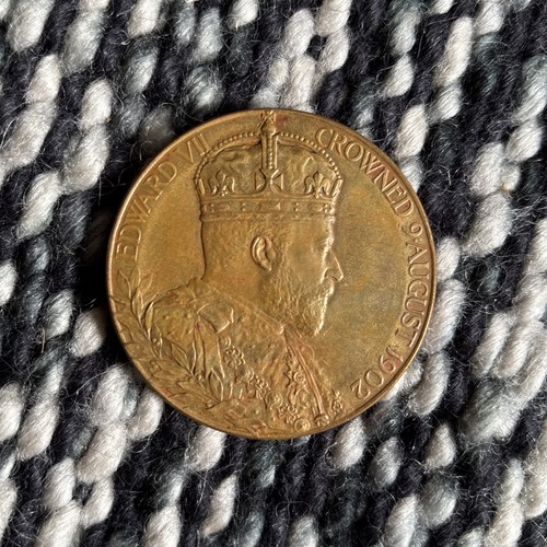 1902 edward vii large bronze - vii,