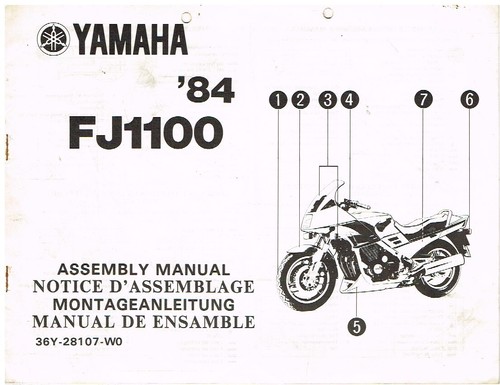 Yamaha fj1100 1984 - yamaha,