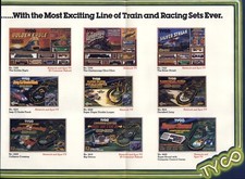 1980 PAPER AD Toy 6 Page Tyco