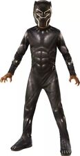 ⭐ RUBIES BLACK PANTHER AVENGERS ENDGAME FANCY DRESS AGE 5-7 COSTUME FREE POST⭐