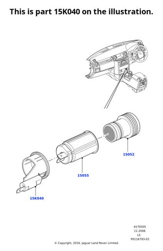 Land rover genuine ring fits - land,