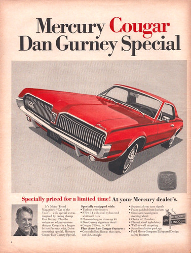 1967 mercury cougar - 1967,