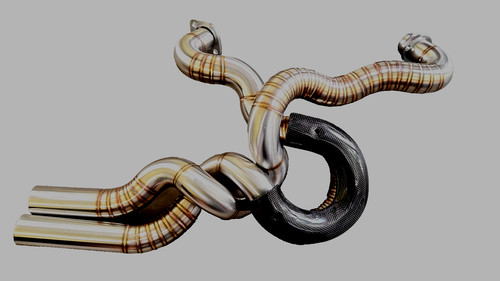 Stainless custom exhaust - custom,