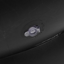 Grey Inflatable Couch Flocking