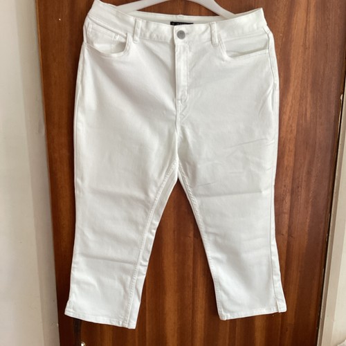 Dunnes white slim fit - white, stretch