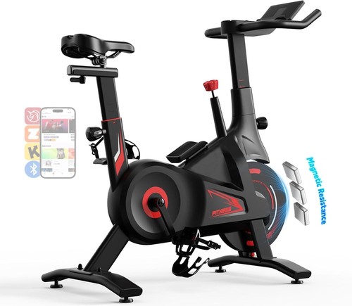 Silent magnetic spin - bike, w/