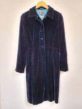 Monsoon Velvet Coat Size 8