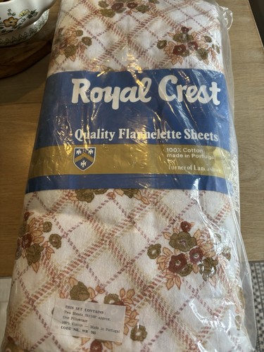 Vintage flannelette single - flannelette,