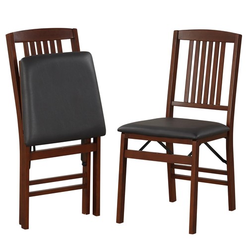 Folding dining chairs set 2 - dining,