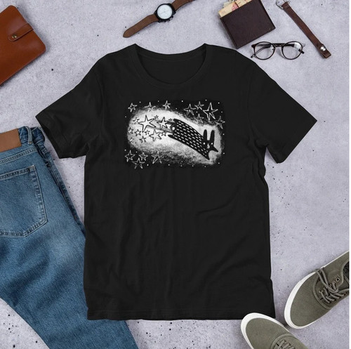 Space bunny shirt celestial - space,