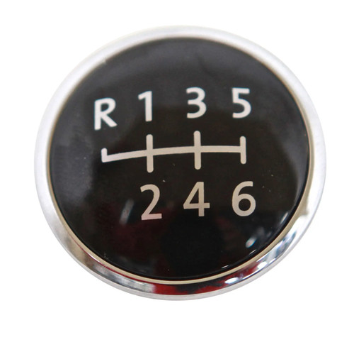Gear knob badge - badge, w