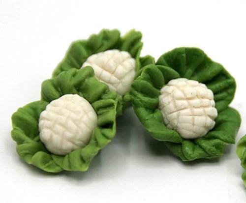 Dolls house cauliflowers - house,