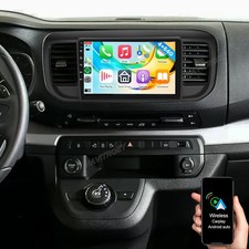 4+64GB Android 15 CarPlay Stereo Radio Sat Nav For Vauxhall Vivaro C Zafira Life