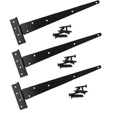 24" Tee Hinges x3 – Black