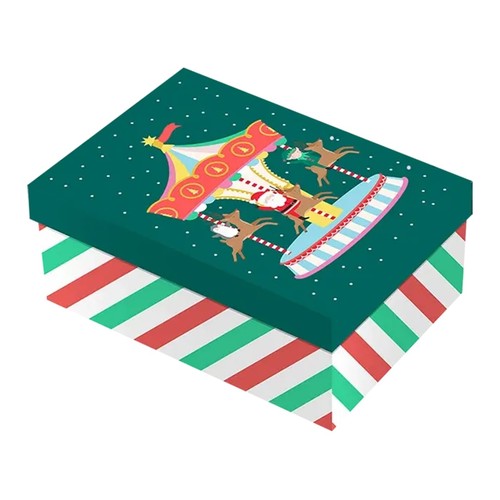 Carousel christmas striped - carousel,