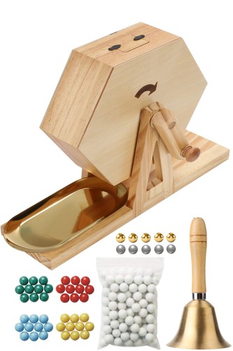 Garapon lottery machine wooden - lottery,