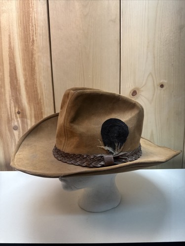 Vintage studs cowboy hat - cowboy, size